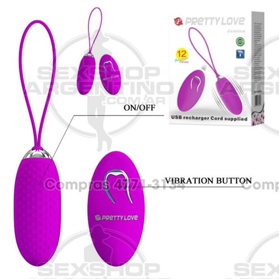 Bala vibradora de inalambrica recargable USB